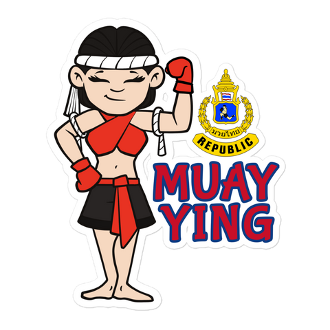 MTR "MUAY YING" 5.5 Inches Sticker