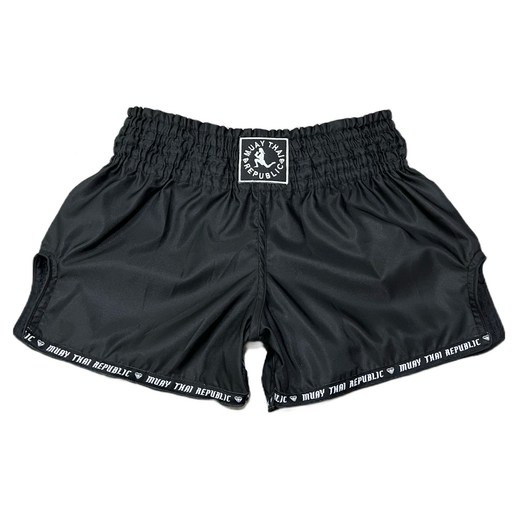 SMPLCTY Muay Thai Shorts Black Muay Thai Republic