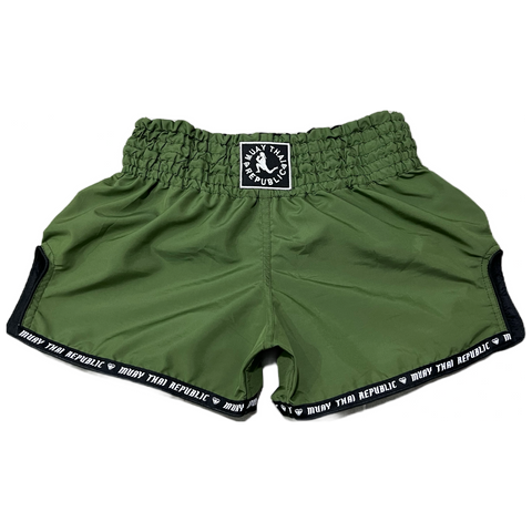 SMPLCTY Muay Thai Shorts - Olive