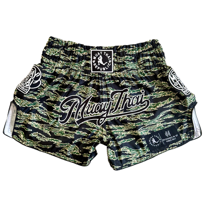 Tiger Camo SLUGGERS Muay Thai Shorts