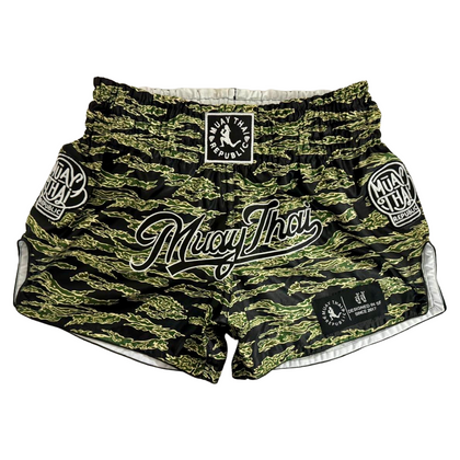 Tiger Camo SLUGGERS Muay Thai Shorts