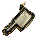 SILVER Suea Hiaw Lang Cleaver Amulet
