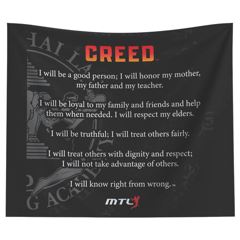 MTL Creed Tapestry - Right