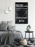 Muay Thai Nurtrition Wall Flag