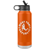 Muay Thai Republic 32oz Insulated Water Bottle