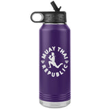 Muay Thai Republic 32oz Insulated Water Bottle