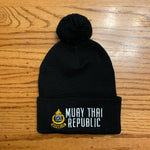 Muay Thai Republic “Stadium” Pom Beanie