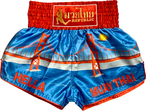 MTR “HELLA MUAY THAI” Muay Thai Shorts