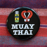 MTR “I LOVE MUAY THAI” Button