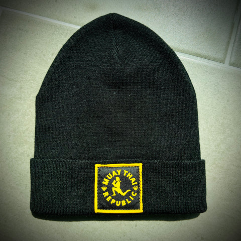 Muay Thai Republic Diamonds Logo Beanie