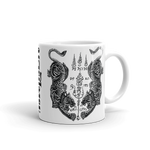 Twin Tigers Sak Yant Mug