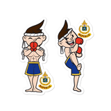 Muay Thai Republic JETHRO 2-Pack Stickers