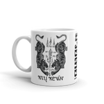 Personalized Twin Tigers Mug