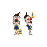 Muay Thai Republic JETHRO 2-Pack Stickers