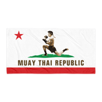 Muay Thai Republic "KILLA CALI" Beach Towel