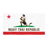 Muay Thai Republic "KILLA CALI" Beach Towel