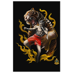 Muay Thai Republic NEO TIGER SPIRIT Canvas Print