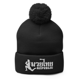Muay Thai Republic "Signature" Pom Beanie