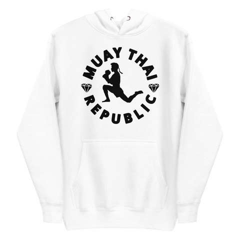 Muay Thai Republic Circle Logo Hoodie